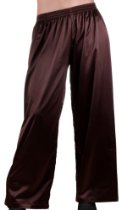 Back From Bali Fair Trade Clothes Women's Satin Wide Leg Pants