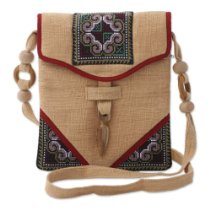 Hemp shoulder bag Fair Trade Products